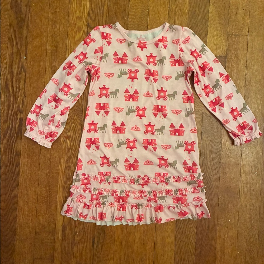 Carter's Pink and Gray Kids Pajama Nightgown